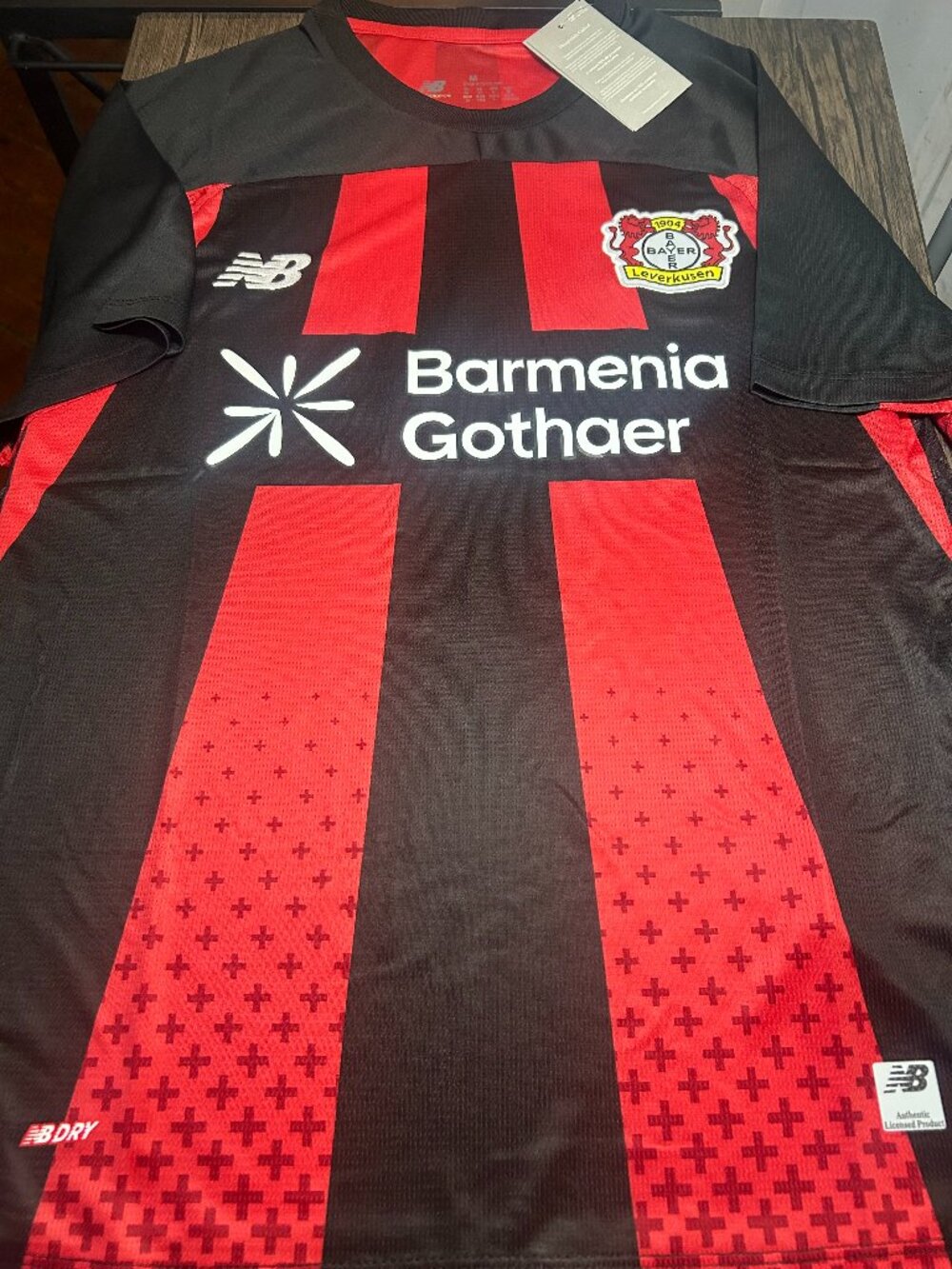 GERMANY Bundesliga BAYER 04 LEVERKUSEN Men's JERSEY Sz M,L,XL,2XL By New Balance
